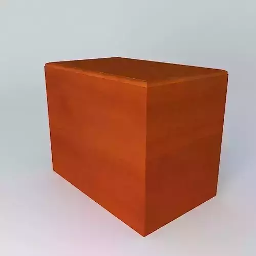 Kitchen Red Royal Cabinet 3D model