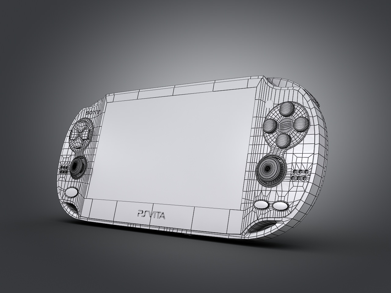 Sony PS Vita 3D Model .max .obj .3ds