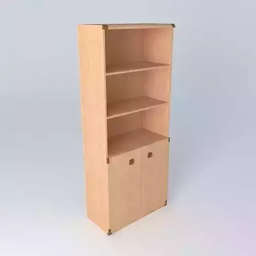 Indiana red pine shelf