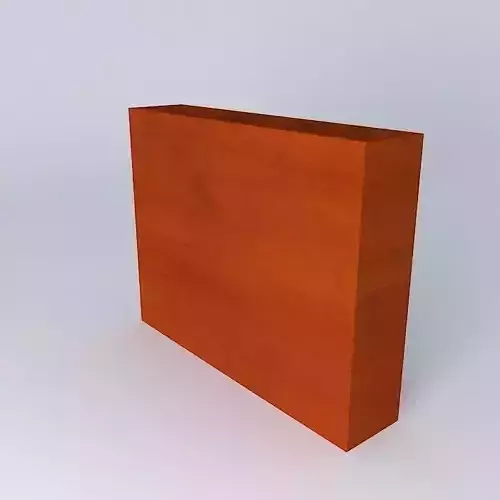 Kitchen Red Royal Cabinet 3D model