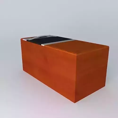 Kitchen Red Royal Cabinet with Oven