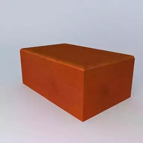 Kitchen Red Royal Cabinet 3D model