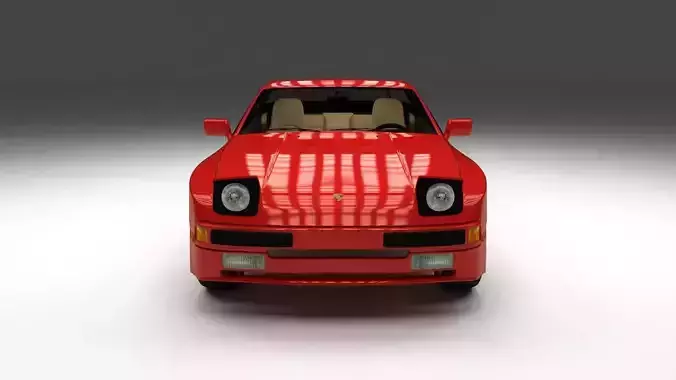 Porsche 944 with interior