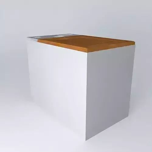 Kitchen Red Fair Cabinet