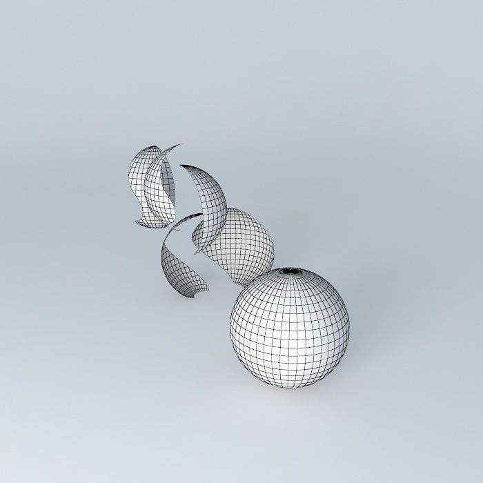 Compose sphere Free 3D model_4