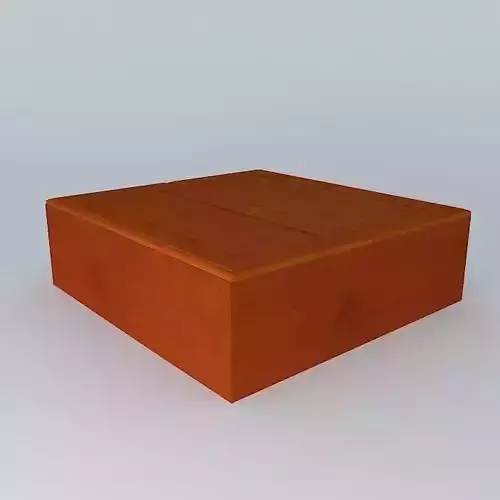 Kitchen Red Royal Cabinet 3D model