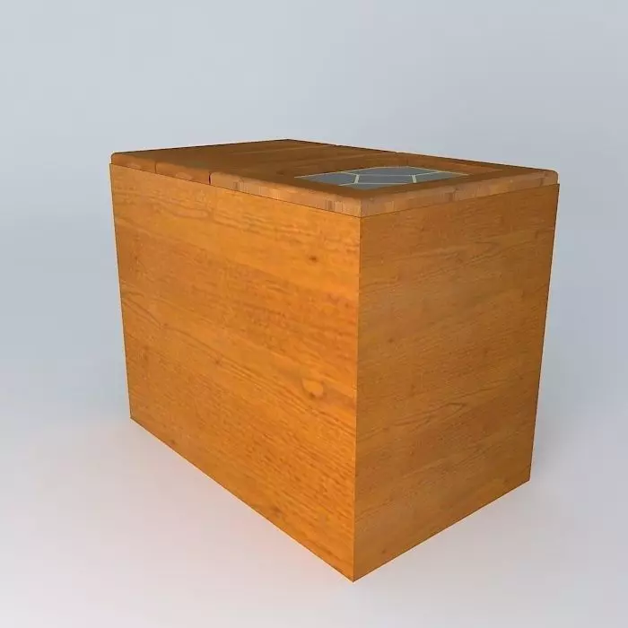 DST-4-45-82-SV-2S wooden table 3D model_0