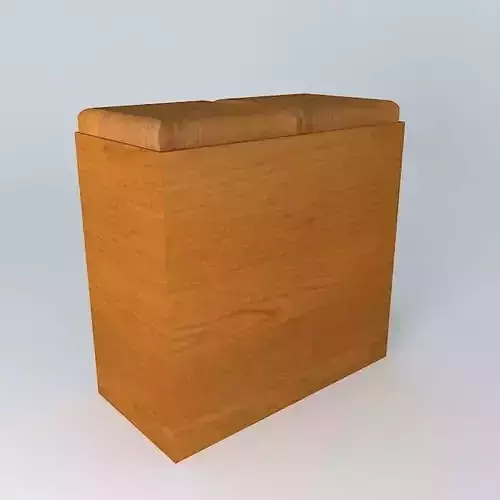 Kitchen Red Fair Cabinet 3D model