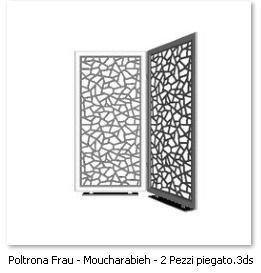 Moucharabie Panel Free 3D model