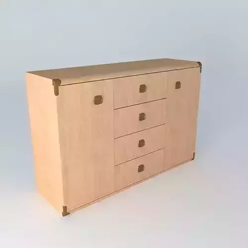 Indiana red pine shelf