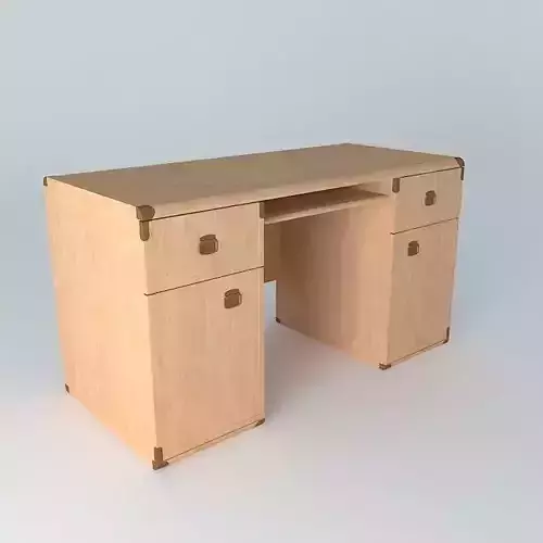 Indiana red pine desk