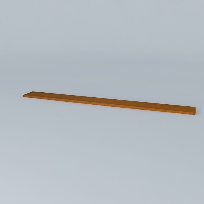 Cabinet base 10 cm 3D model_1