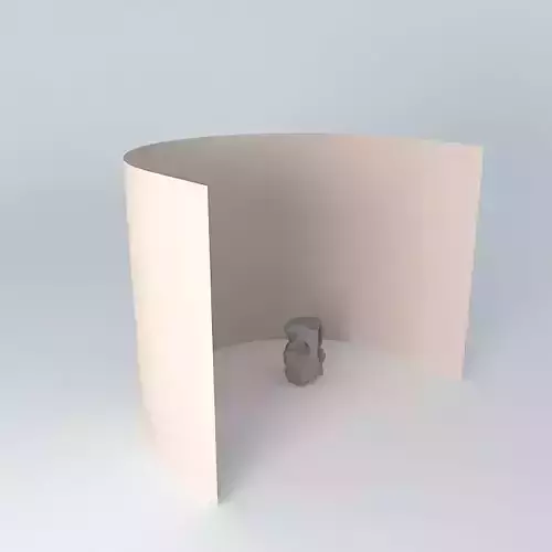 ELEPHANTASM circular room with wall