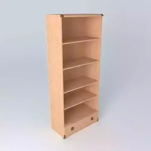 Indiana red pine shelf