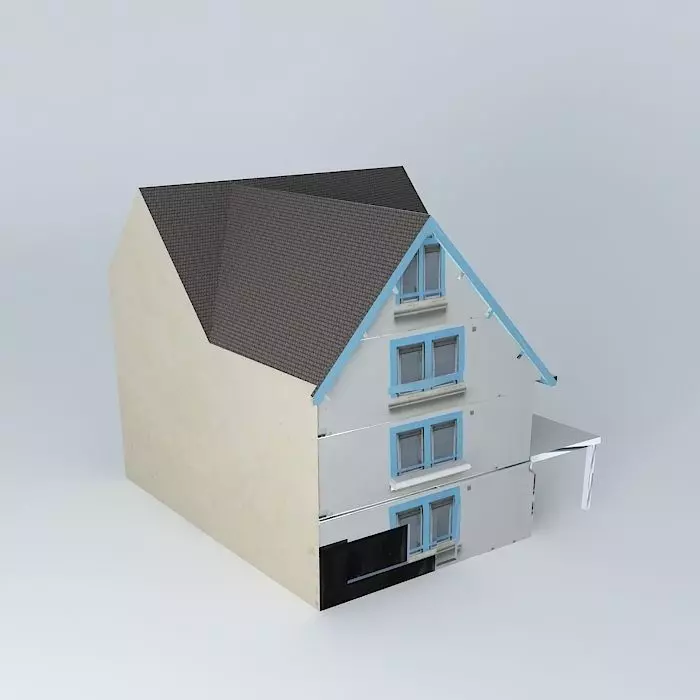 Fish shop Free 3D model