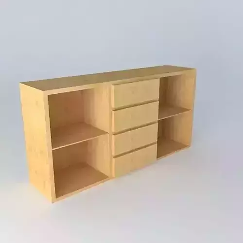 Chest of Drawers DOORS HKOM4S2FP 9 17 BRW Milano Oak