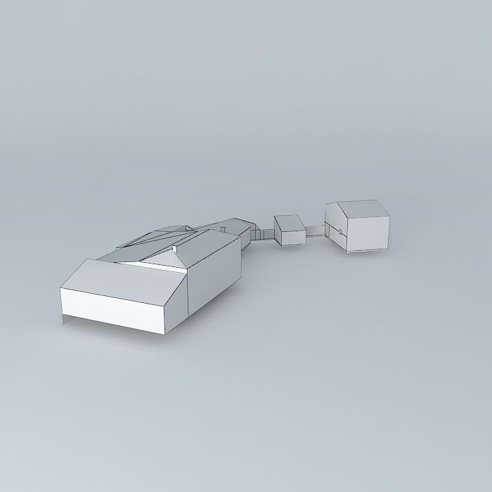 MUSEE house Free 3D model_3