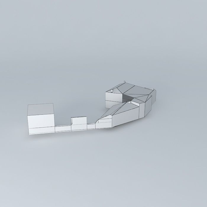 MUSEE house Free 3D model_4