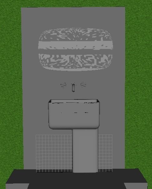 BathSet sink in minecraft Free 3D print model