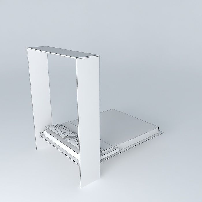 Murphy's Bed 3D model_4