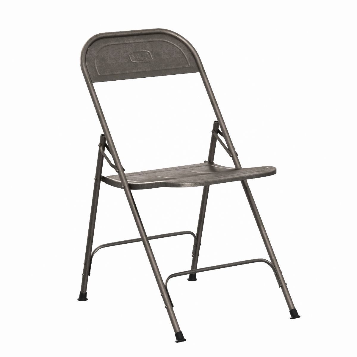 Antique Indian Chair 3D model_5