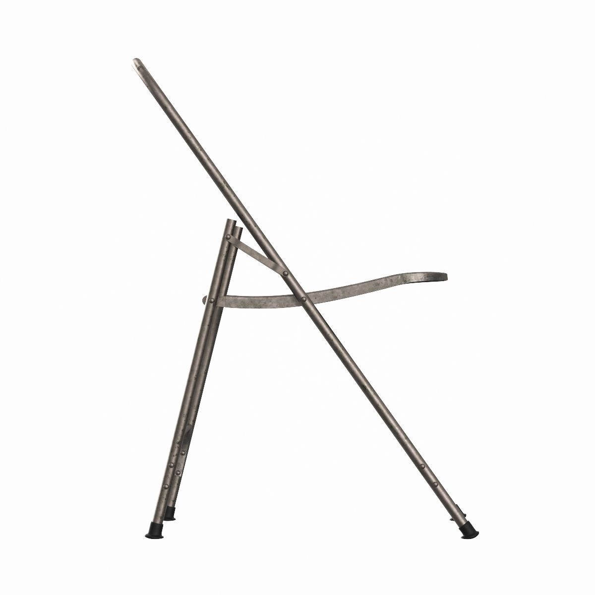 Antique Indian Chair 3D model_6