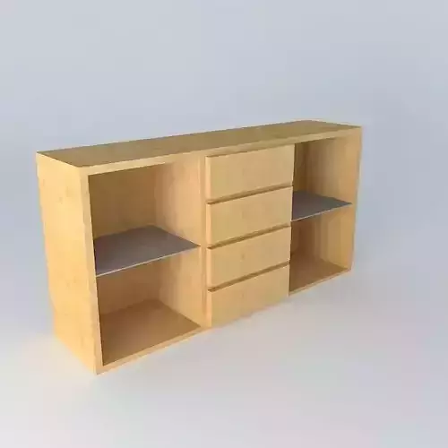 Chest of Drawers Shelf Cabinet DOORS HKOM4SFS 9 17 BRW MilanoOak