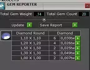 MFS two gold and diamond earrings