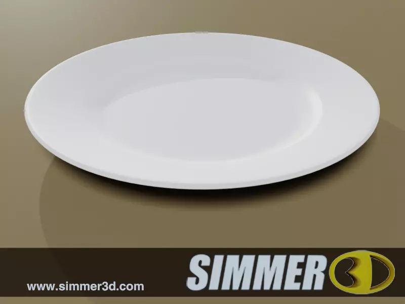 Dinner Plate Free 3D model