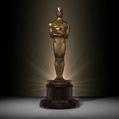 100 percent Accurate Academy Award Oscar Statuette 3D model_1