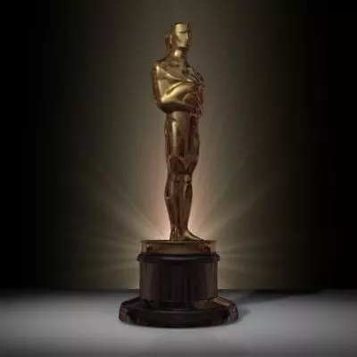 100 percent Accurate Academy Award Oscar Statuette 3D model_0