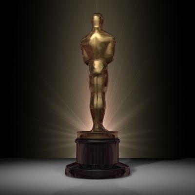 100 percent Accurate Academy Award Oscar Statuette 3D model_4