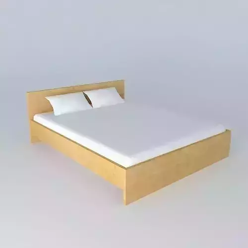 Bed DOORS HLOZ 160 BRW Milano Oak