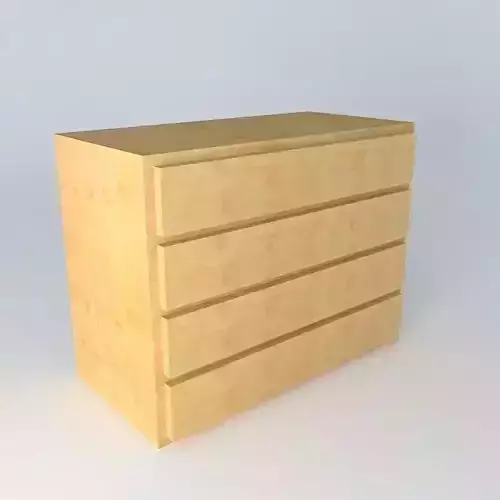 Chest of drawers HKOM4S 9 12 DOORS BRW Milano Oak