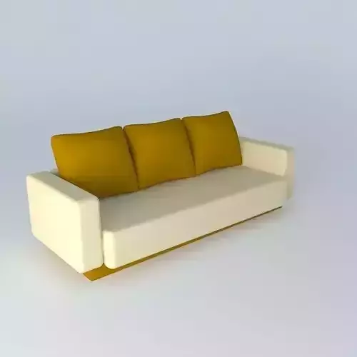 Couch Sofa 3 seat Doors 3 BRW