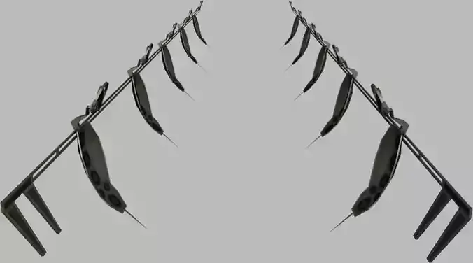 Acceleration Gate IO-1 Low-poly 3D model