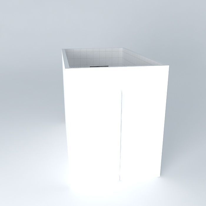 Bathroom interior Free 3D model_2