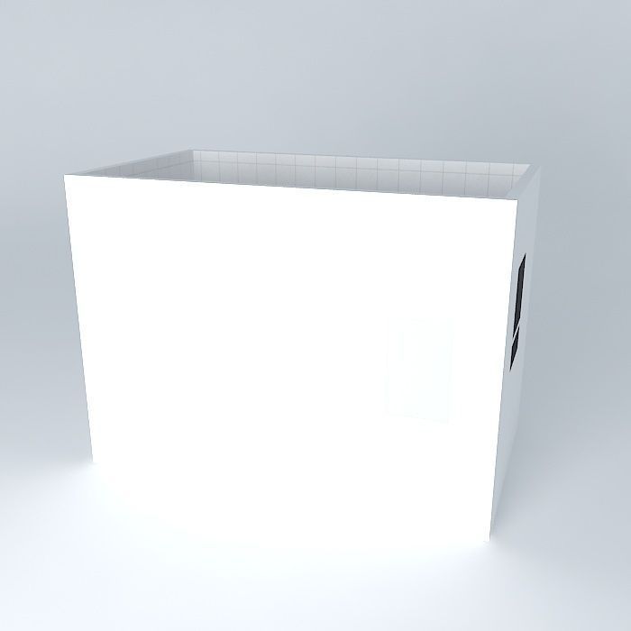 Bathroom interior Free 3D model_1