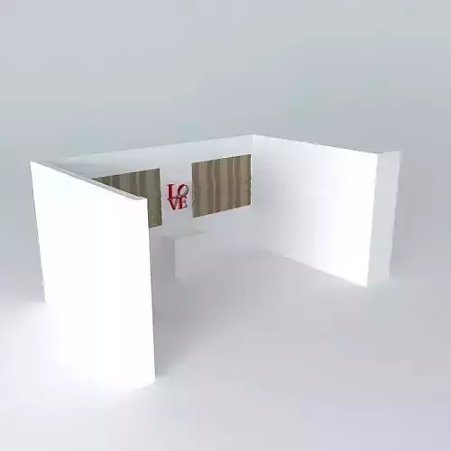 Home office Free 3D model