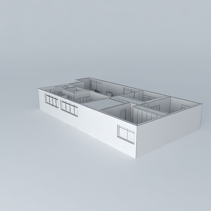 Apartment interior Free 3D model_3