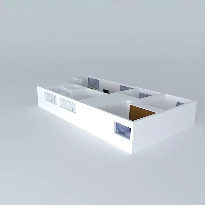 Apartment interior Free 3D model_0