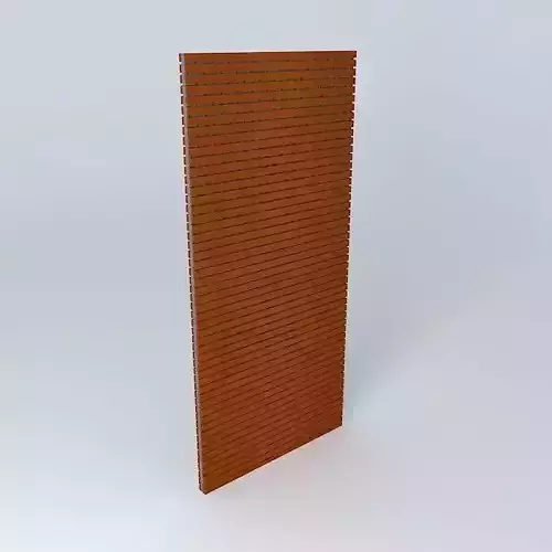 Wall pegboard Free 3D model