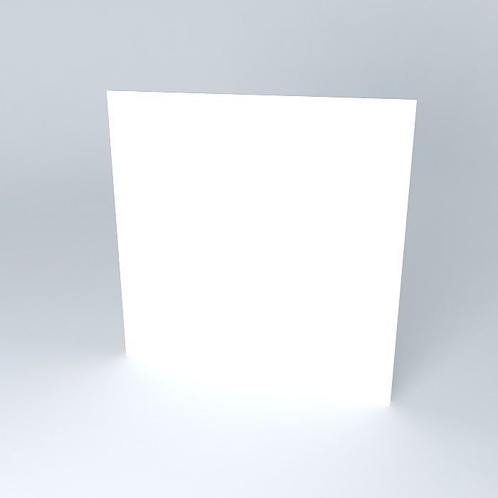 Panel art Free 3D model_1