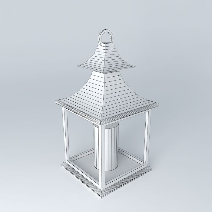 Ornament lantern Free 3D model_3
