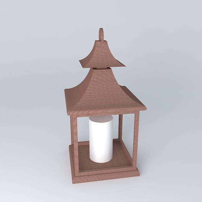 Ornament lantern Free 3D model_2