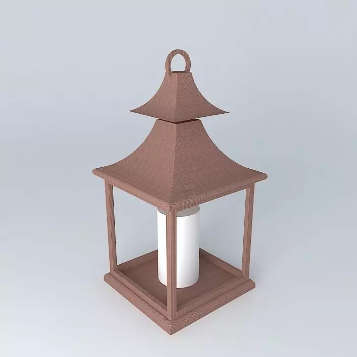 Ornament lantern Free 3D model_0