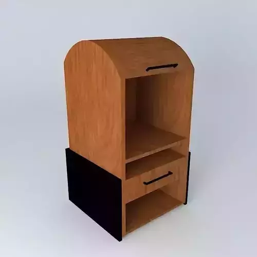 Roll top entertainement center