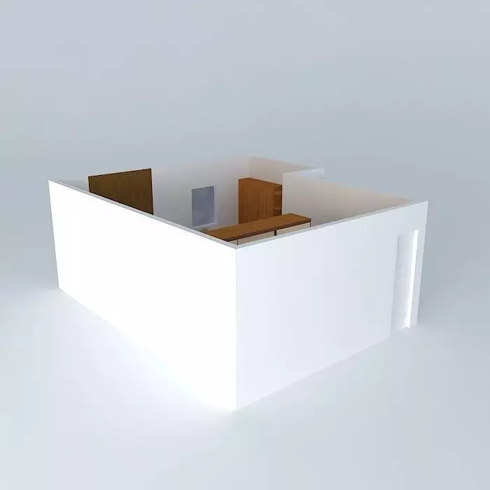 Bedroom interior Free 3D model