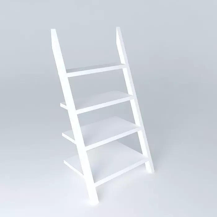 Ladder bookshelf Free 3D model