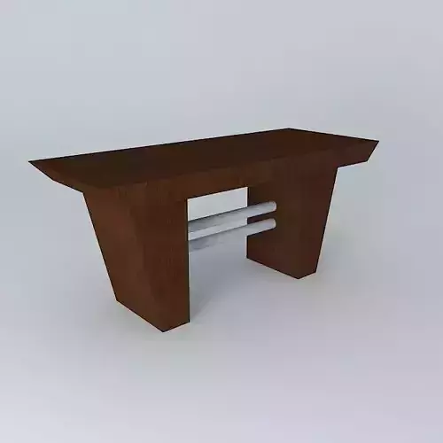 Bench wooden table